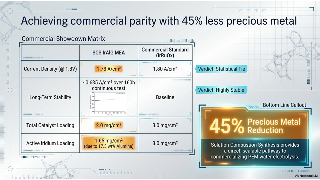 The 45 % Revolution - Breaking Ir bottleneck!
