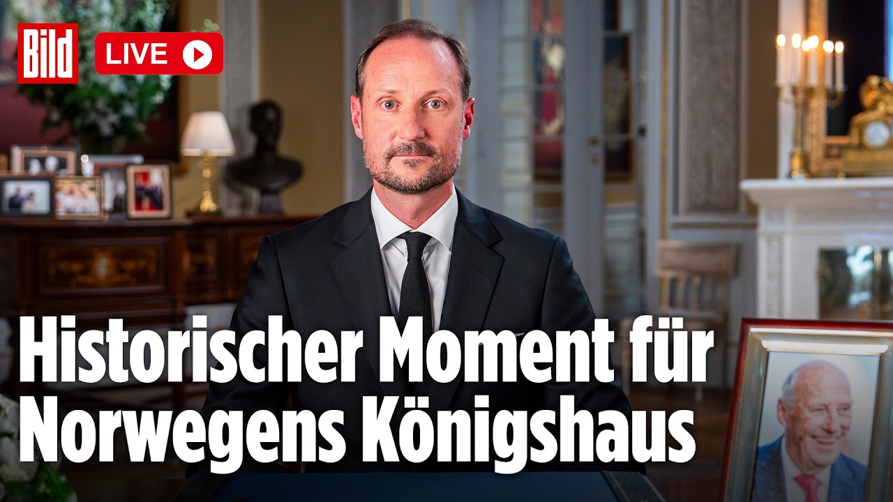 🔴 Live aus Oslo: K&ouml;nig Haakon legt Verfassungseid ab