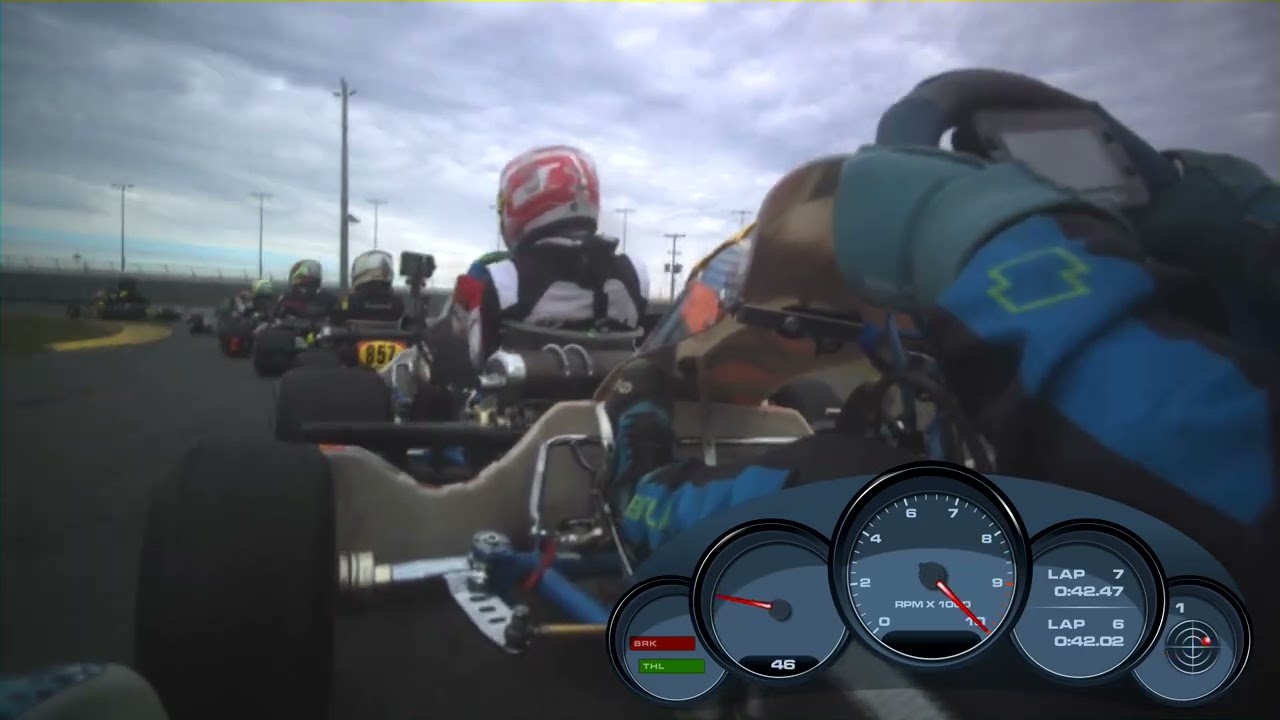 Daytona WKA Final KA100 Juniors P22