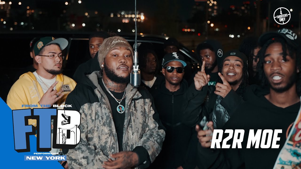 R2R MOE - pop my sh*t | From The Block Performance 🎙