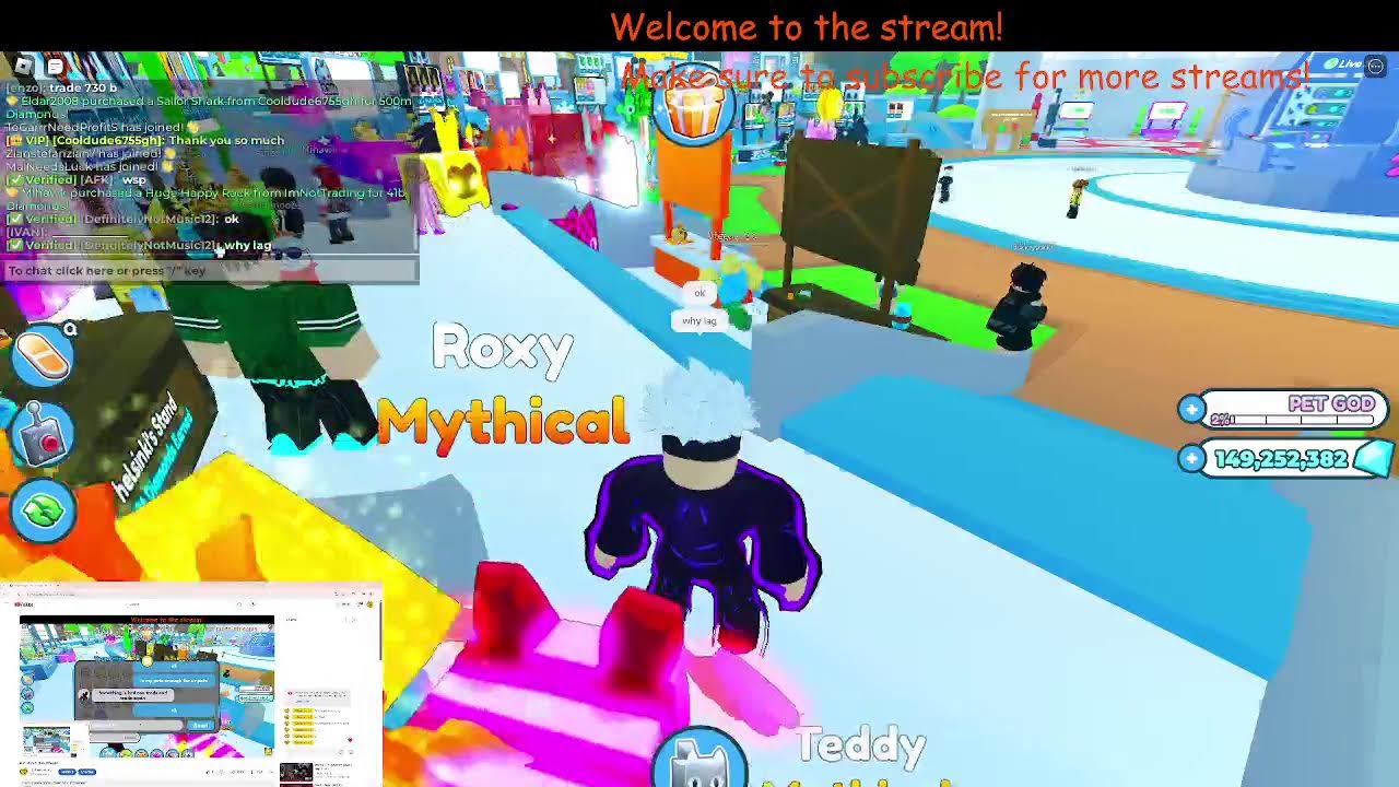Pet Sim X live stream