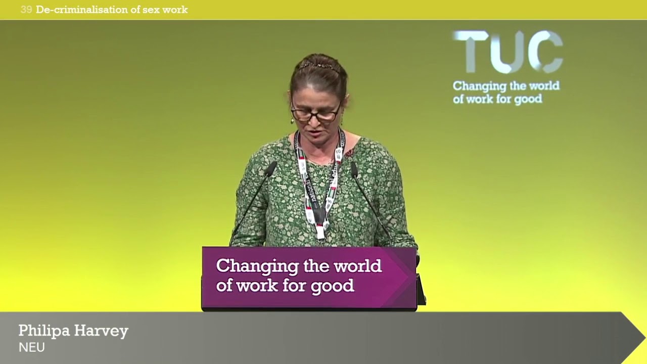 In the UK, female trade unionists stand against the system of prostitution