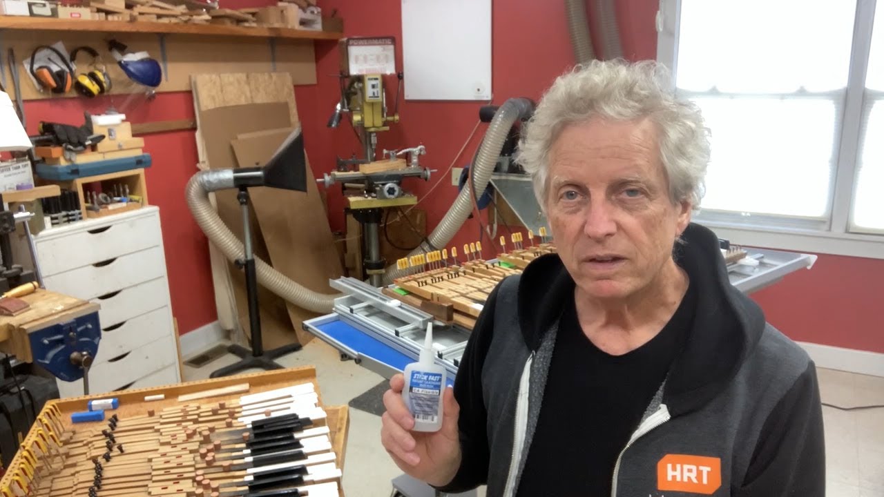 Drilling for and installing key weights