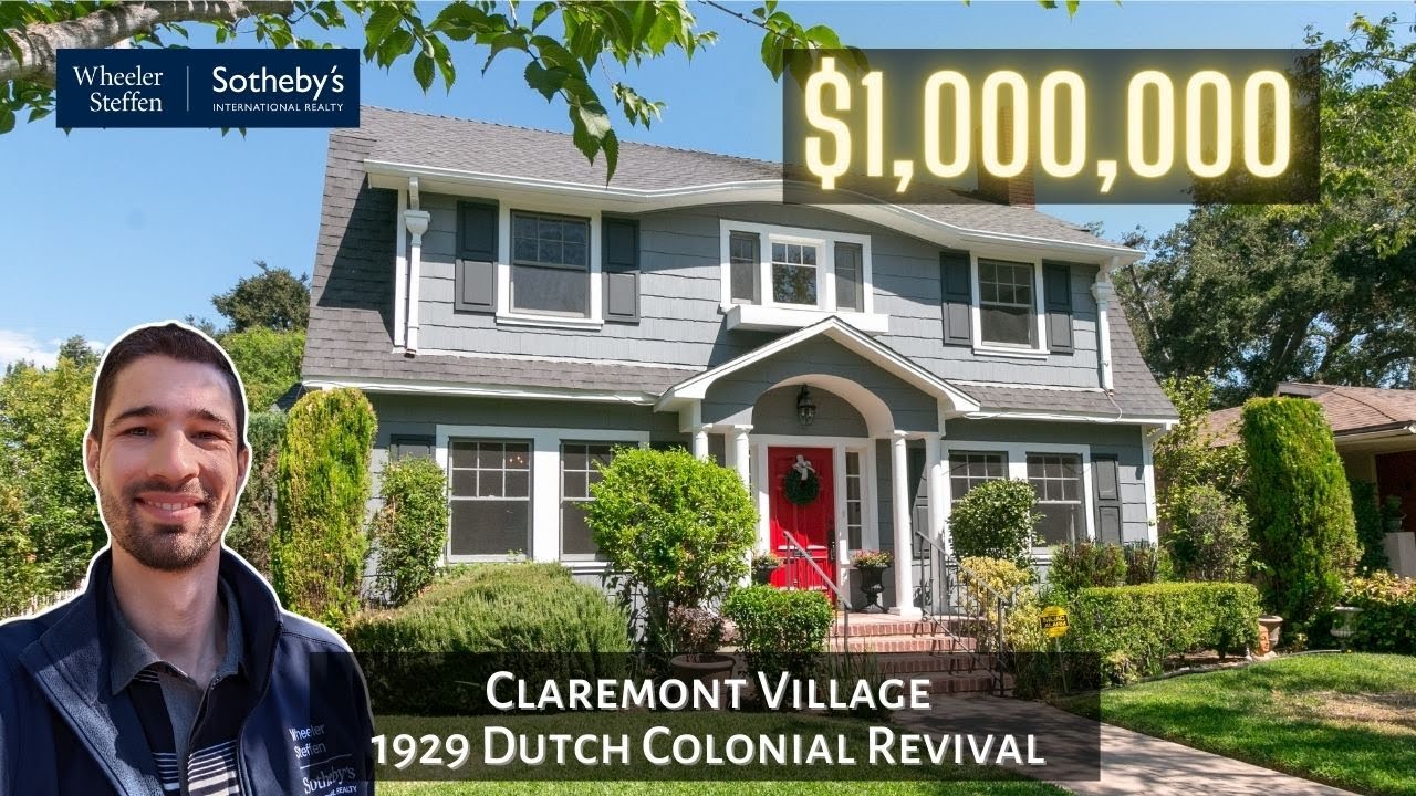 STUNNING Dutch Colonial Revival - Claremont Village