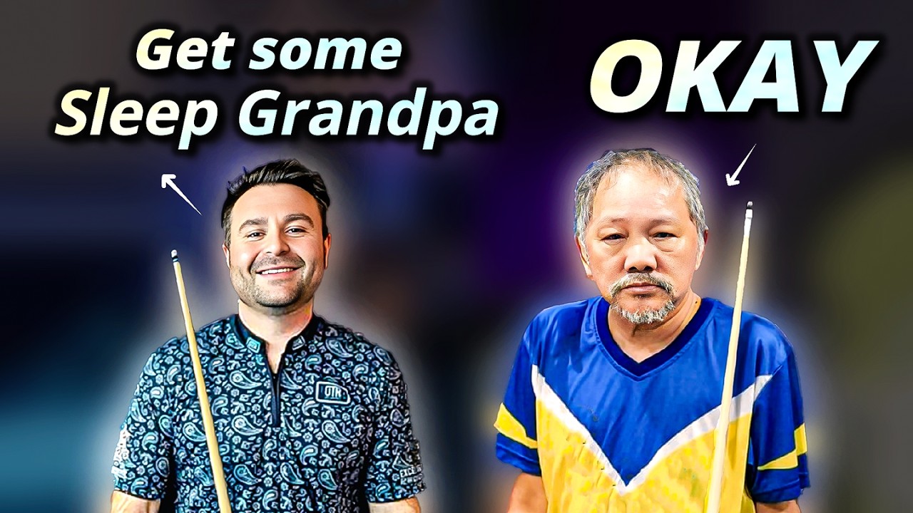 Very Confident PLAYER Thinks He Can Underestimate 68-YO EFREN REYES