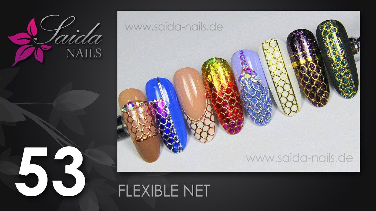 Net-Nailart by Saida ❀ Schnell und wunderschön!
