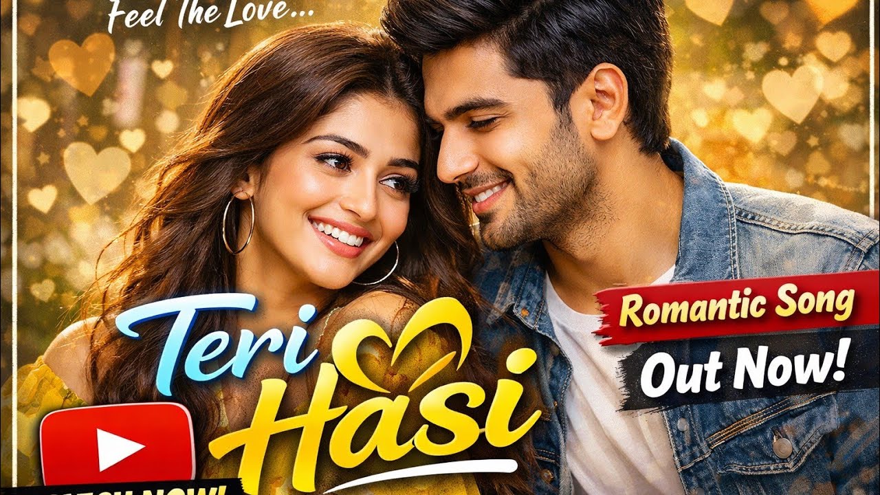Teri Hasi ❤️ New Hindi Song | Romantic Couple Song | Love Anthem 2026