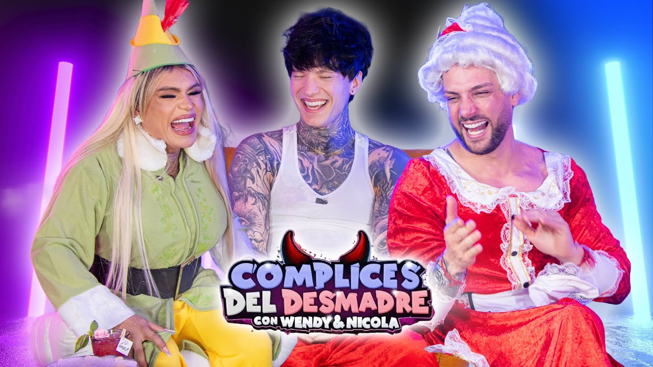 ¡NAVIDAD DE INFARTO! 🎄 Cry se une al desmadre con Wendy y Nicola | Cómplices del Desmadre