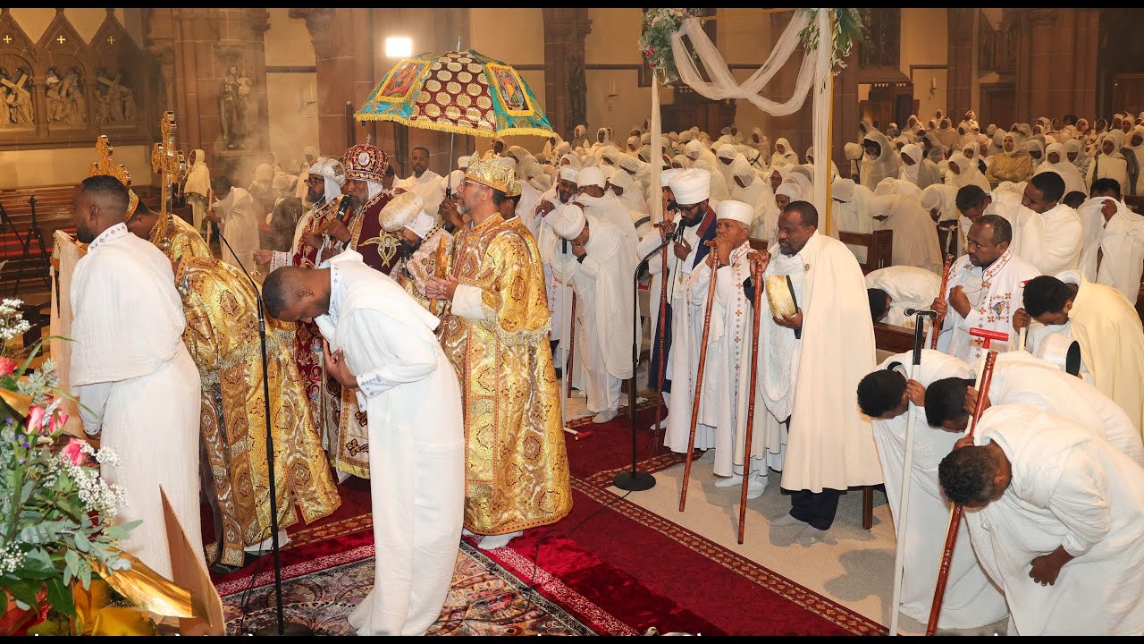 Btsue Kidus Abune Basilos - 6 Eritrean Patriarch in Abune Teklehaymanot Heppenheim 2018 - Part 1