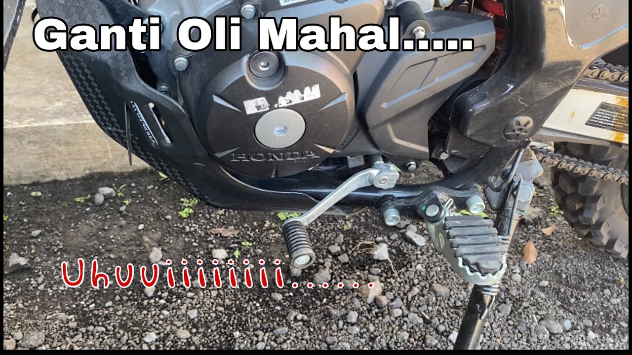 GANTI OLI HONDA CRF 150 L | CARANYA.....
