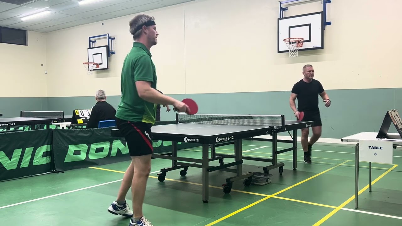 Neil Myatt vs Lawrence Kenwright: Cheshire & Lancs Vets Prem 21/1/24