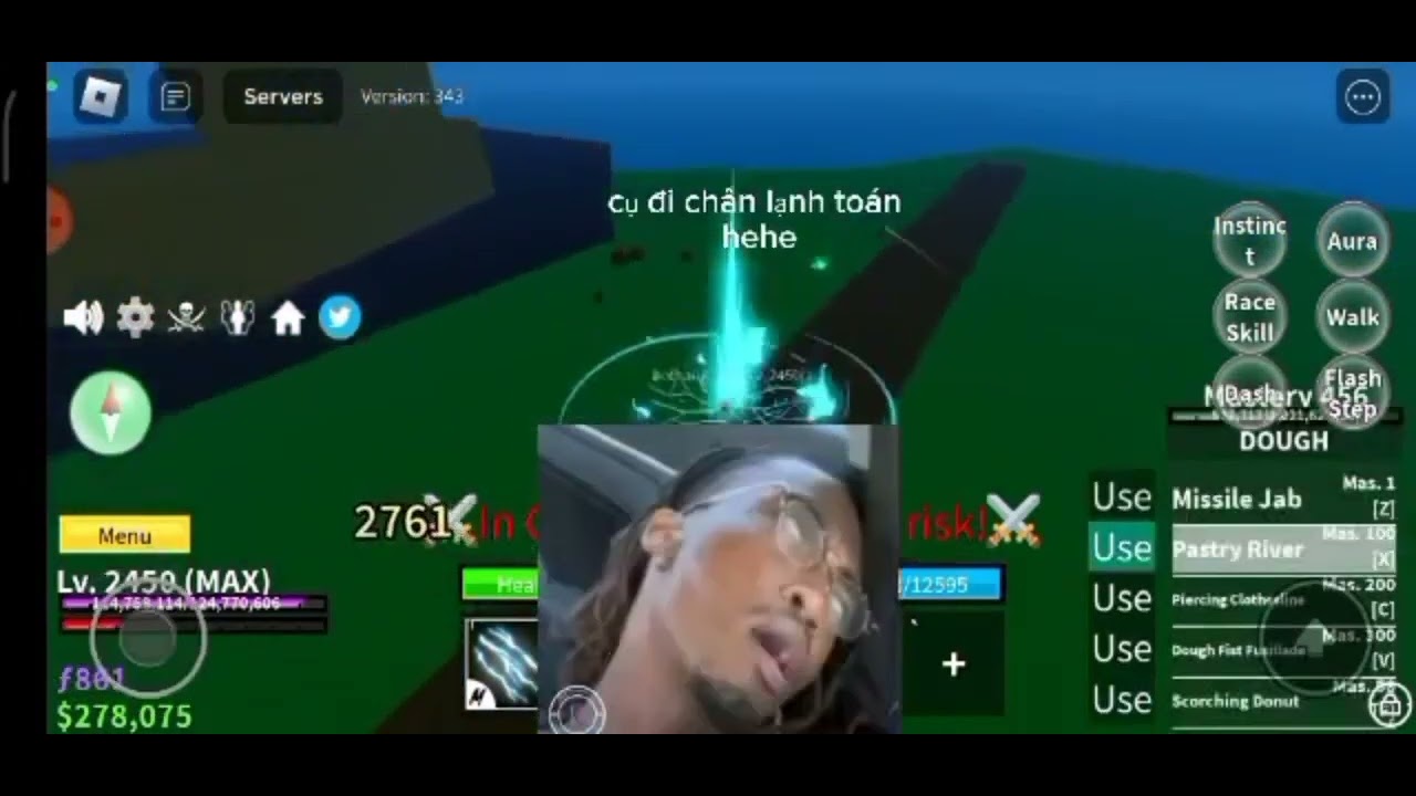 Roblox Combo Electric + Mochi + Spikey Trident ( Làm Theo Yêu Cầu Của Fan )