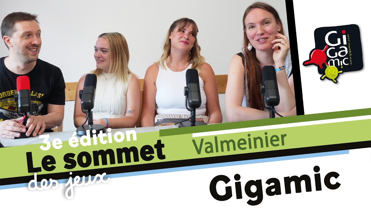 Les nouveaux jeux de Gigamic, le Sommet des jeux 2025