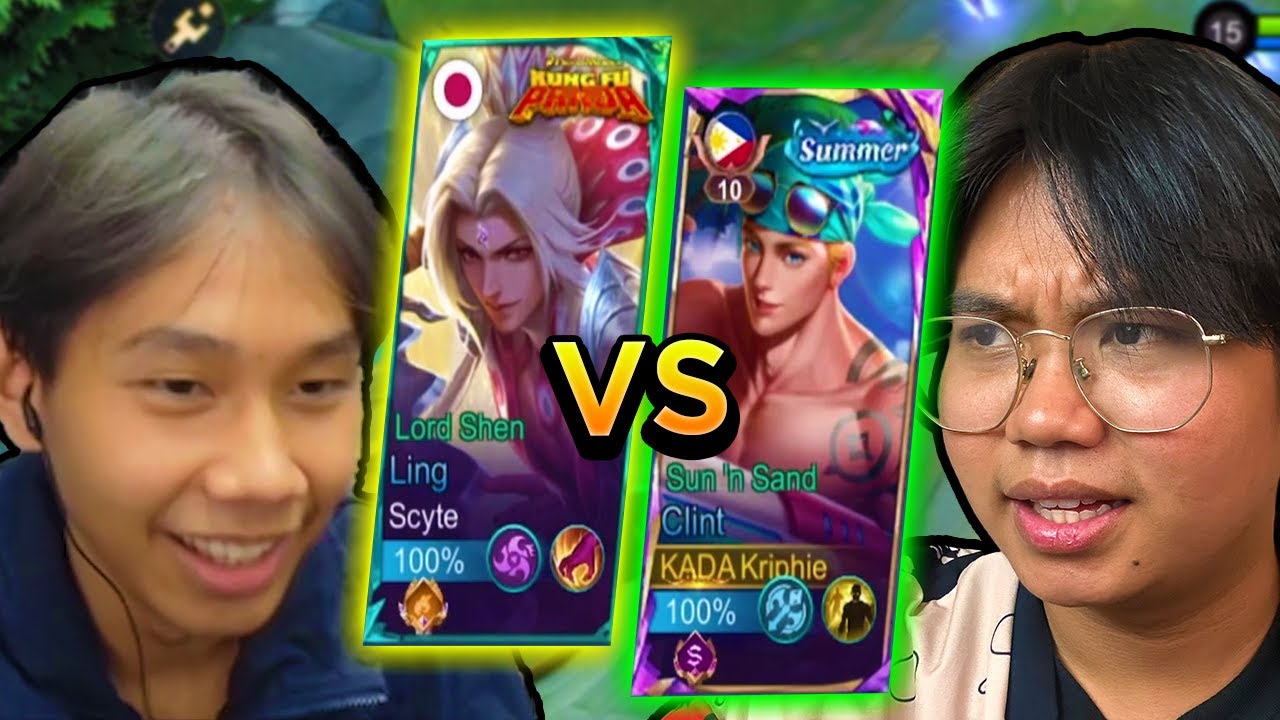 Scyte and Kriphie PUSTAHAN (Ling vs Clint) - Mobile Legends Ep.15