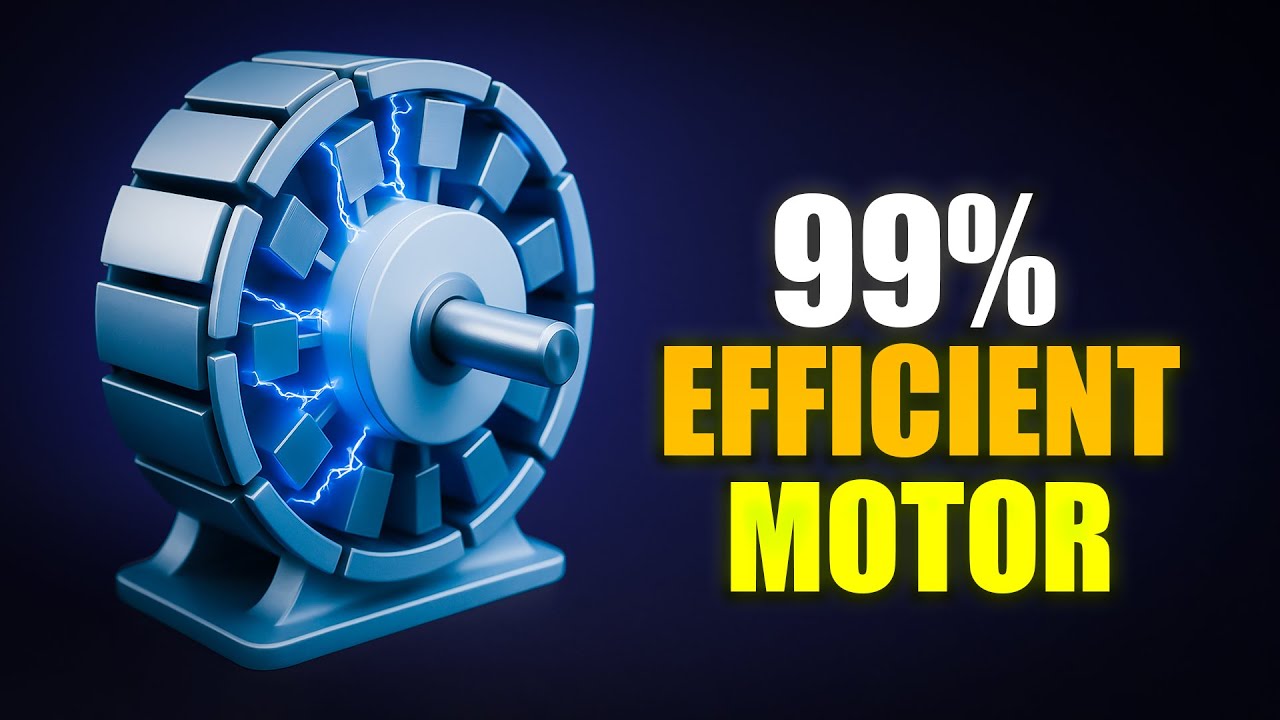 99% Efficient Motor That Runs on Static Electricity