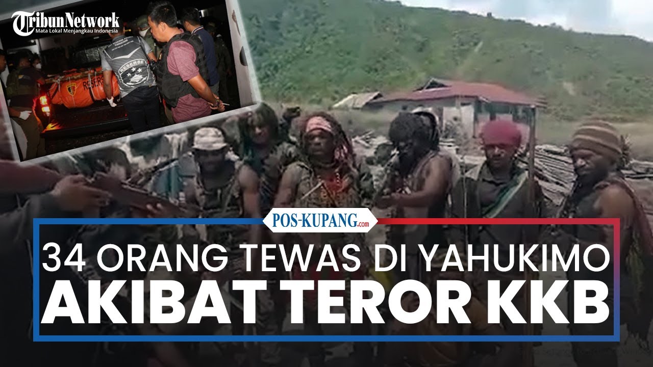 34 Orang Tewas di Yahukimo Akibat Teror KKB