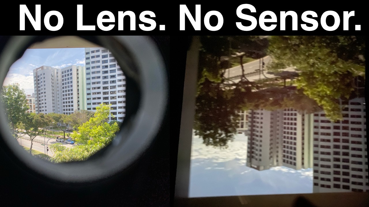 A Giant Camera You Can Step Inside | DIY Camera Obscura Build