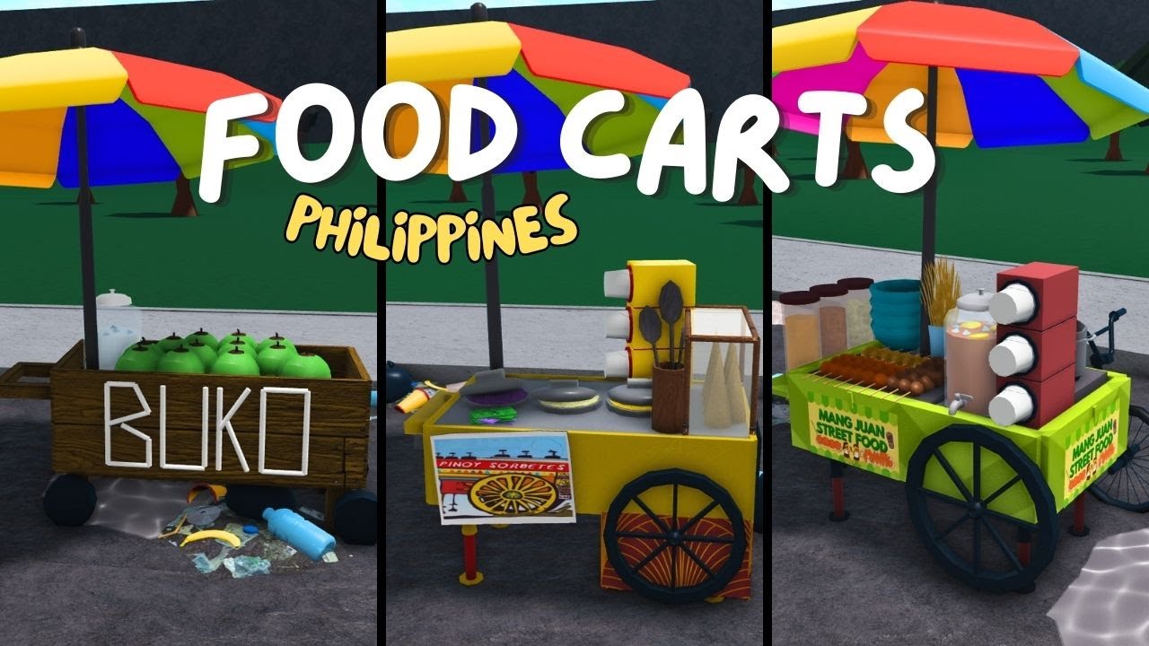 BLOXBURG: CUSTOM FOOD CARTS | PHILIPPINES | ROBLOX PH