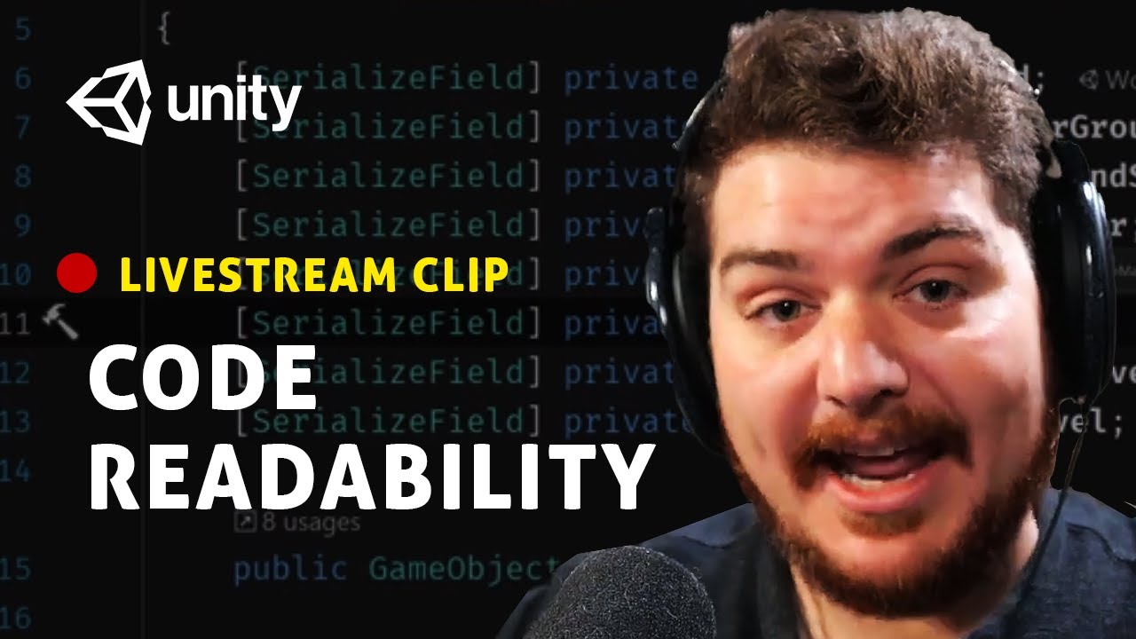 GameDev Stream &mdash; Refactoring Unity Code for Readability