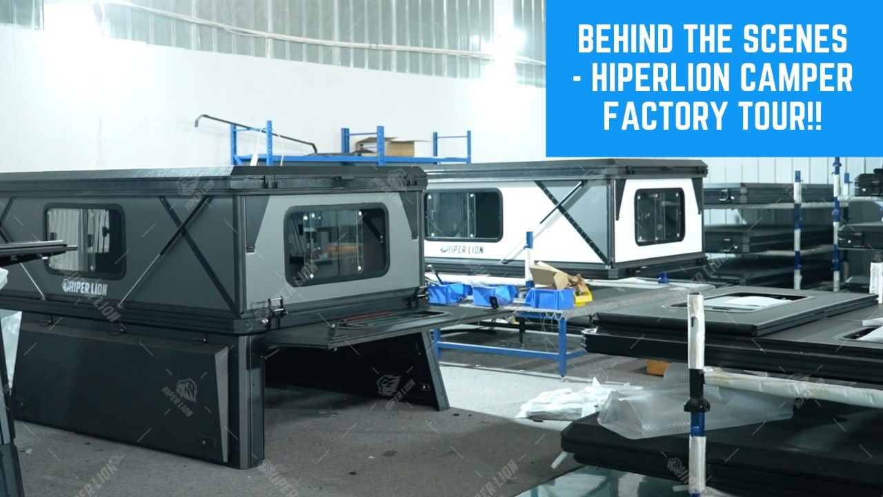 HiperLion Alibaba Campers - Экскурсия по заводу и закулисные съемки!!