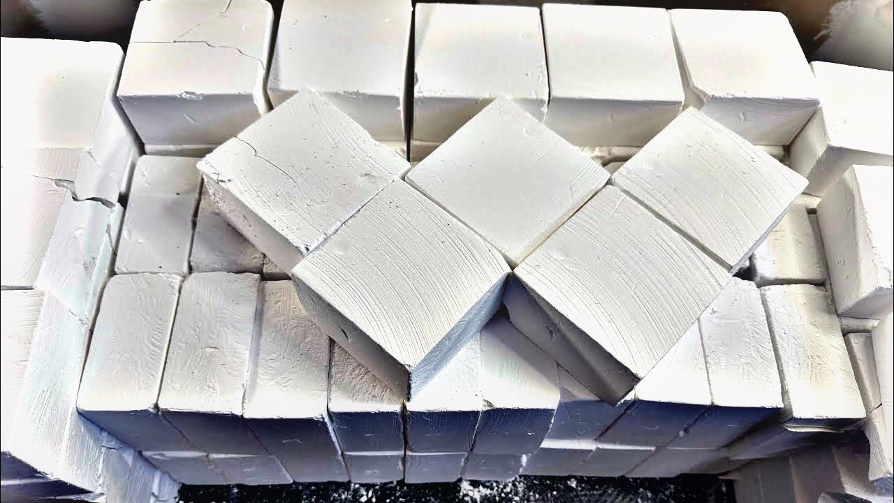 100+ gym chalk blocks asmr edit | fluffy 🤤 crunchy fresh blocks asmr | melty dusty jumbo crush 😻 