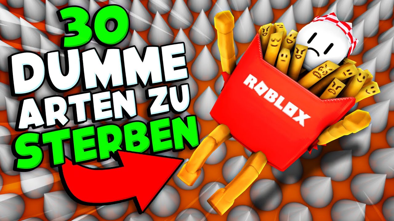 30 DUMME TODE in ROBLOX