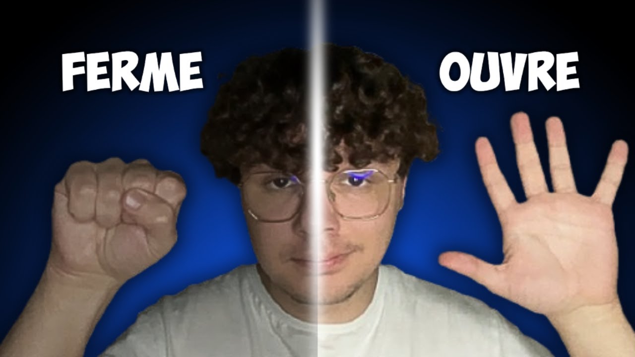 ASMR OUVRE ET FERME LES YEUX COMME A L'ANCIENNE