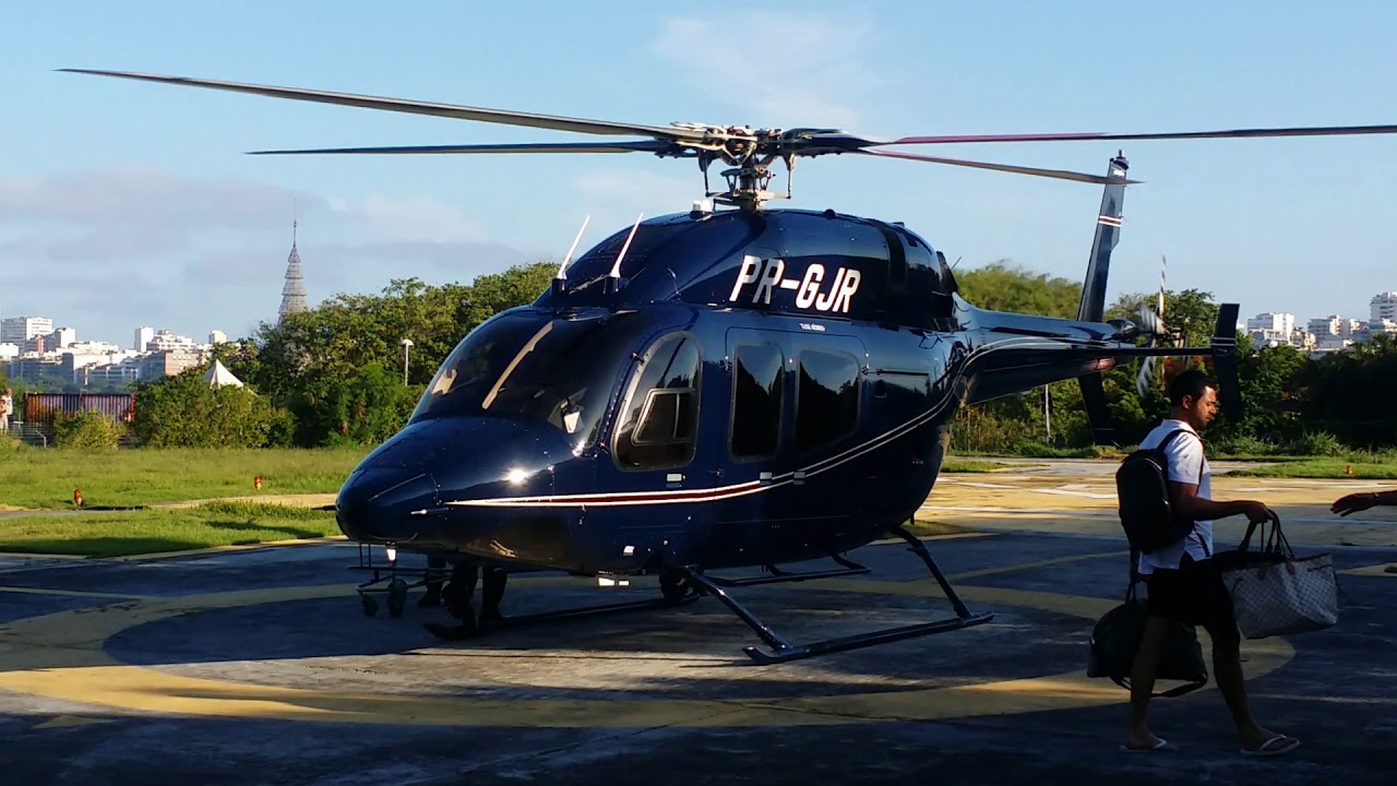 Bell 429 da Rede Globo (PR-GJR) + Bell da Helisul