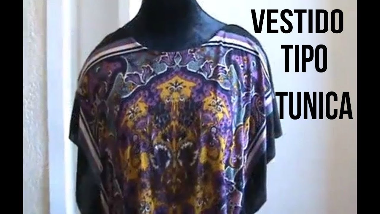 Como Hacer Un Vestido Tipo Tunica - Jazmin Gastelum