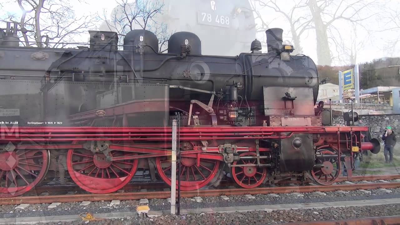 Dampflok 78 468 - Winterdampf nach Warstein mit Teuto-Express