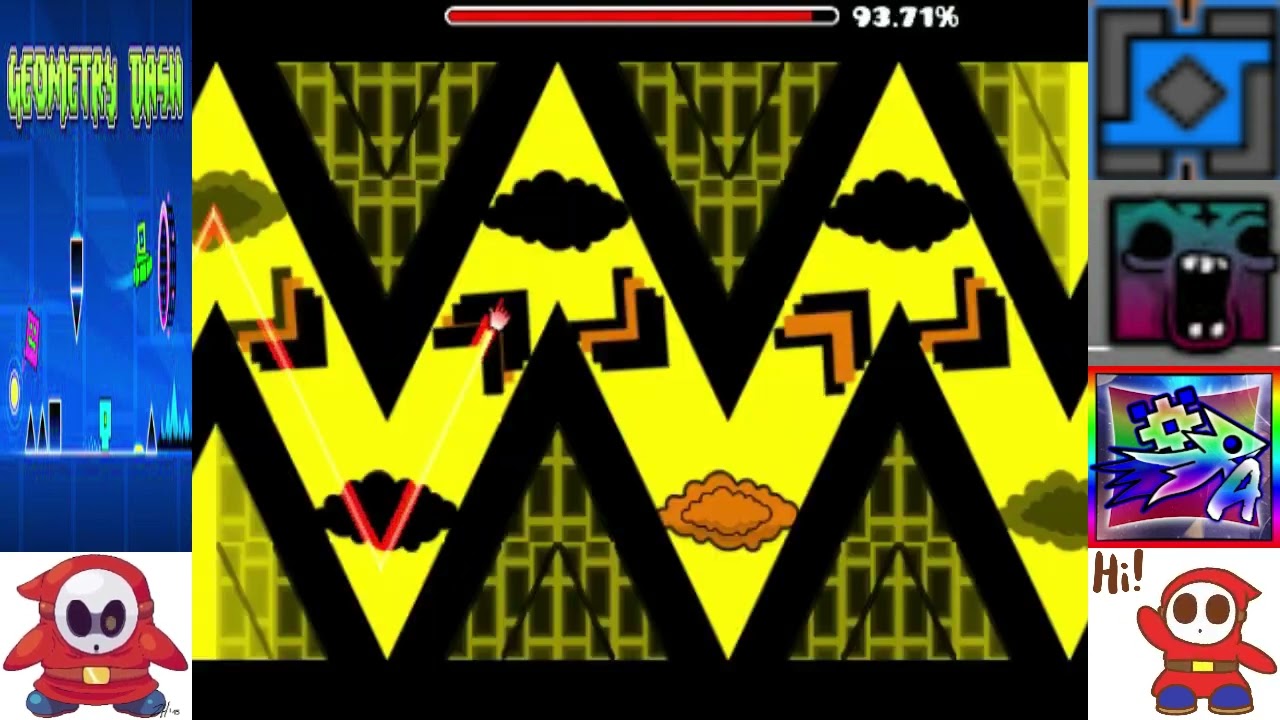 Old Tabby By xXAlicia908Xx 100% All Coins Geometry Dash - Gameplay By MrLO472