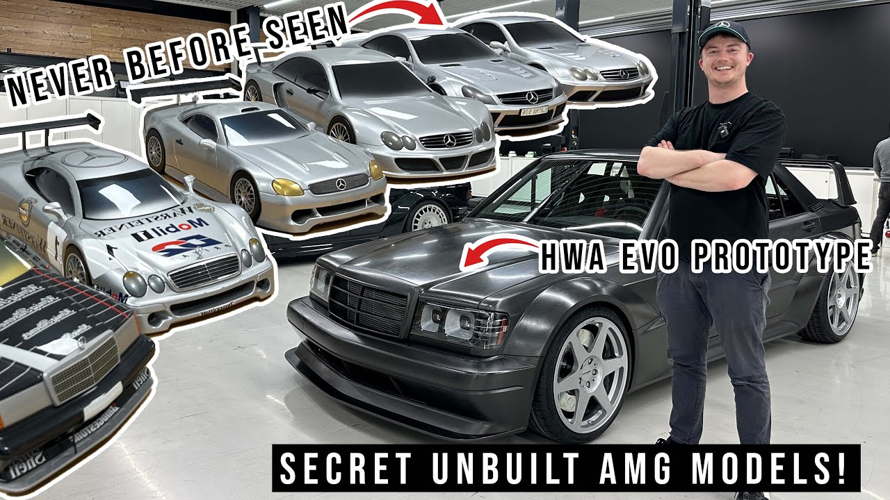 SECRET AMG Cars You Didn't Know Existed + the HWA Evo!