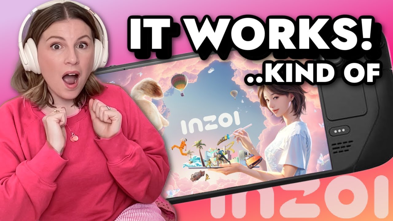 INZOI on Steam Deck -  IT WORKS! // Full Gameplay on Docked & Handheld After Proton Fixes