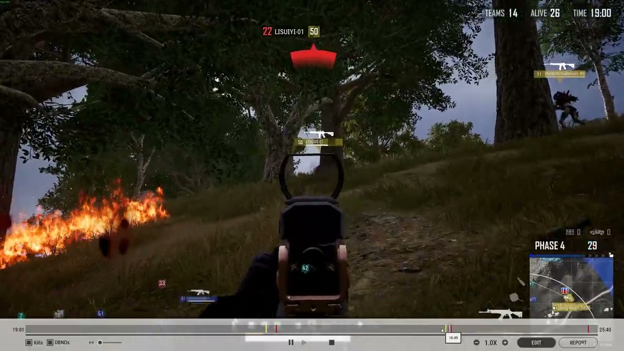 PUBG Duo: 3 Kills & Win | Erangel