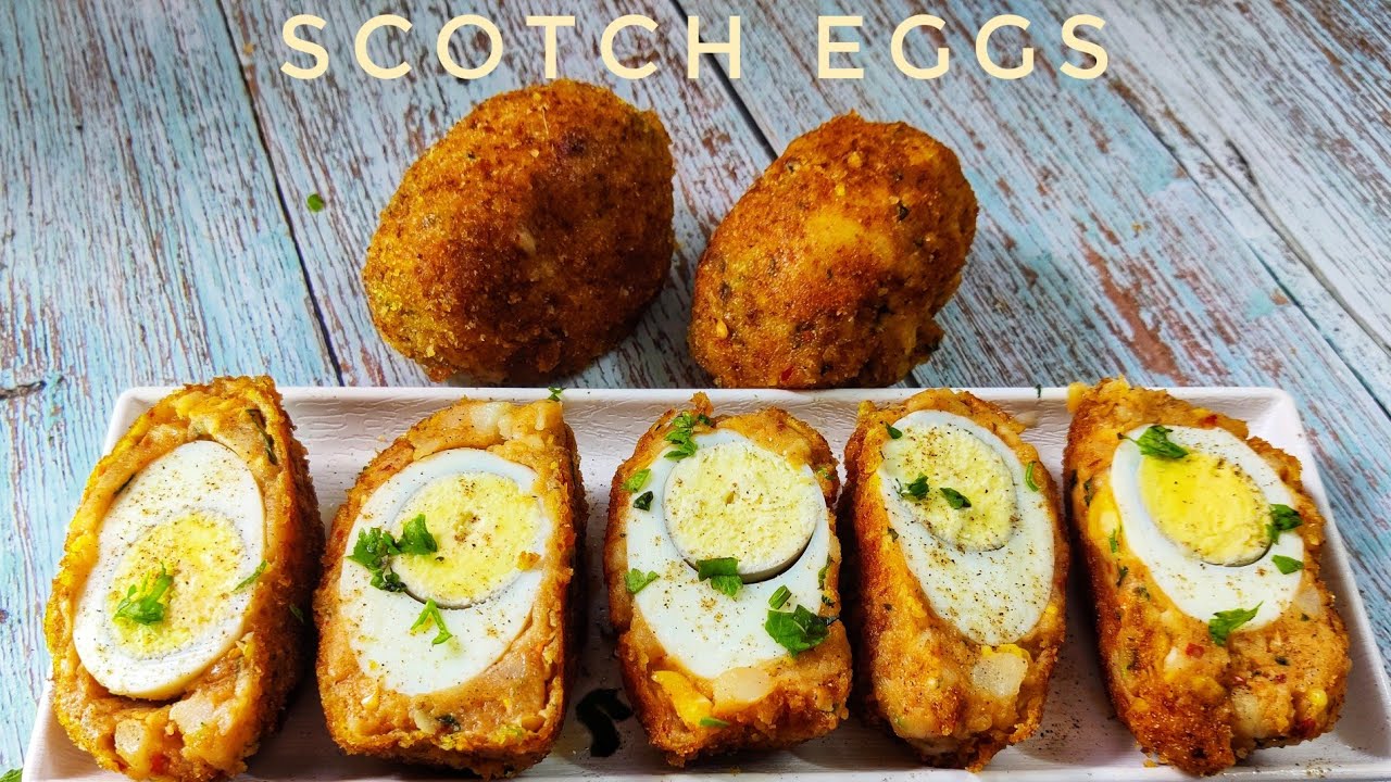 Egg Starter Recipe ||Scotch eggs Recipe