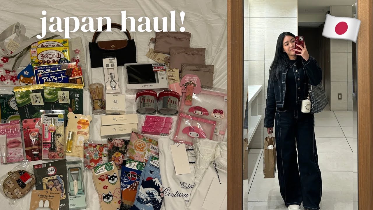 JAPAN HAUL | what i got from don quijote, zara & muji! 