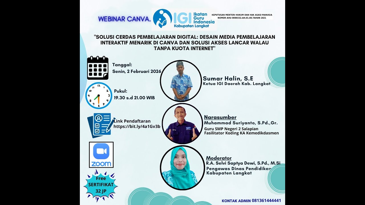 Desain Media Pembelajaran Interaktif Menarik di Canva dan Solusi Akses Lancar Walau Tanpa Kuota
