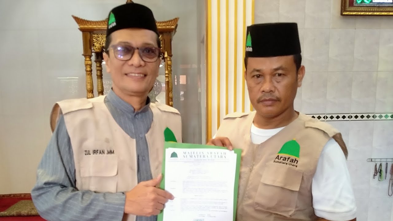 Safari Shubuh Majelis Arafah Sumut di Mesjid Al Hidayah Sri Gunting Kab Deli Serdang 