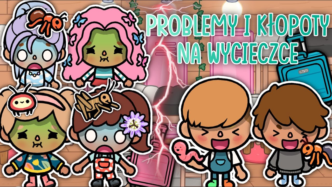 [CZĘŚĆ3] 😱  PROBLEMY I CHAOS NA WYCIECZCE KLASOWEJ 😱 |  TOCA BOCA HISTORYJKI PO POLSKU |