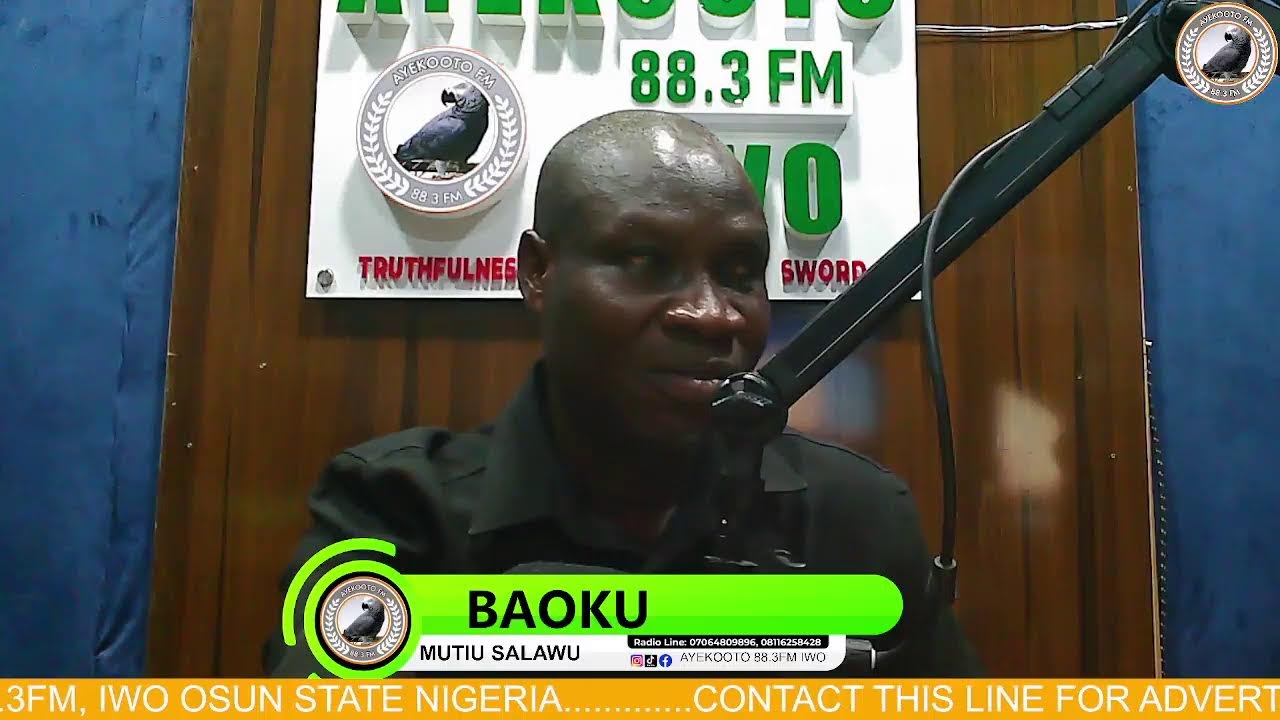Ayekooto 88.3fm Live Stream
