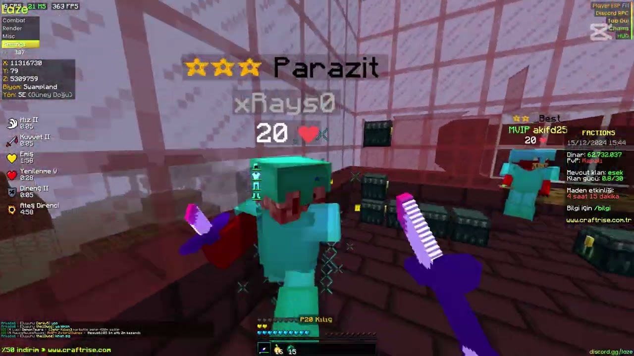 Lxze Edit avı #6 #craftrise  #factions