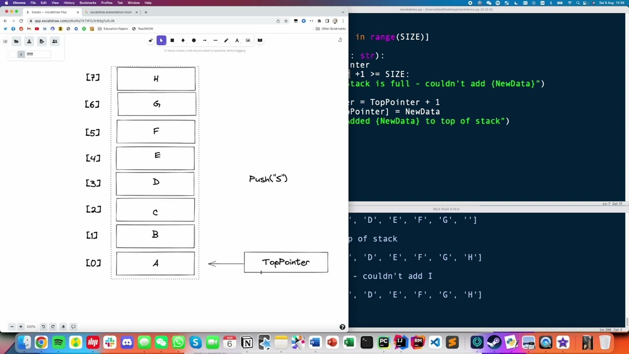 Stack ADT | CIE A Level Computer Science (9618)