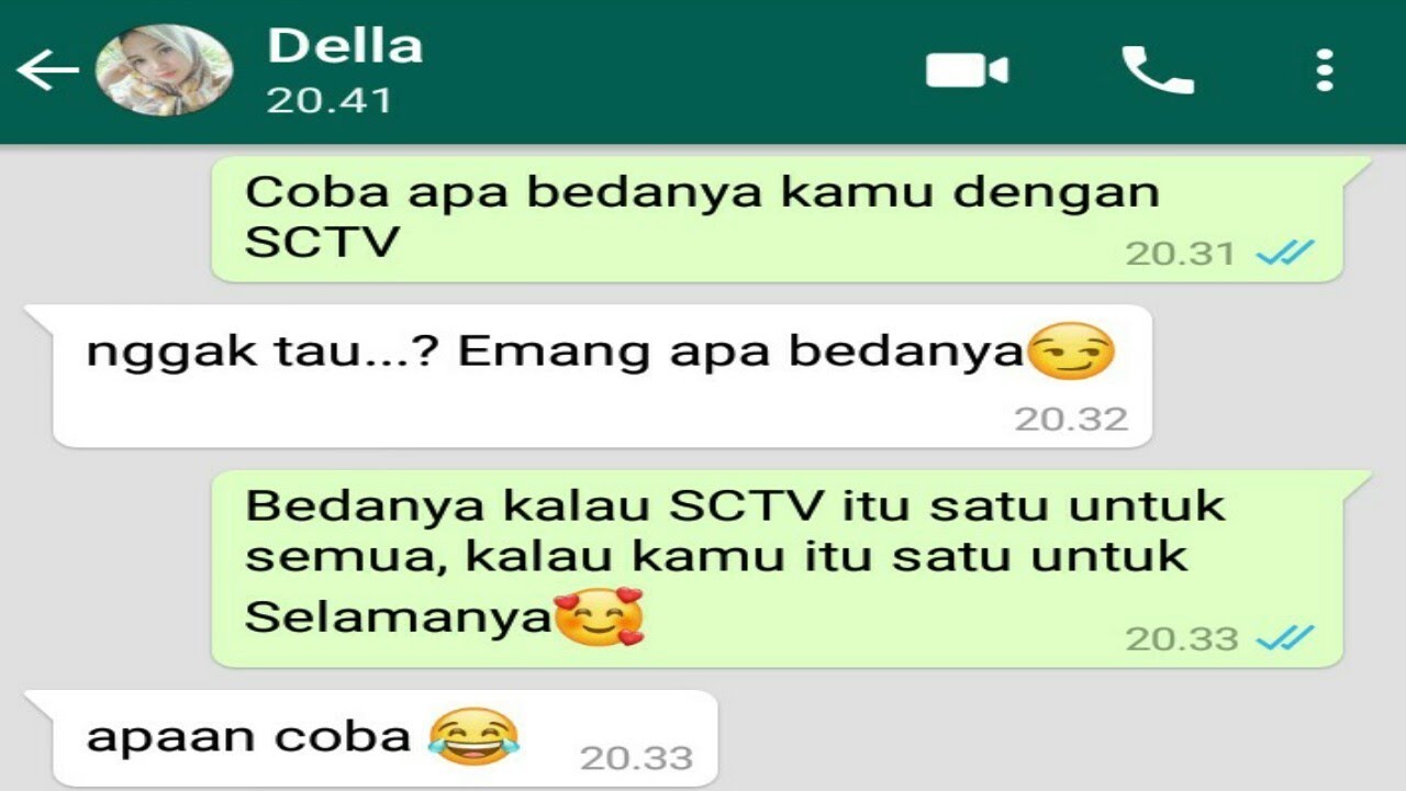 Chat WA Gombal Romantis Auto bikin baper Part 14