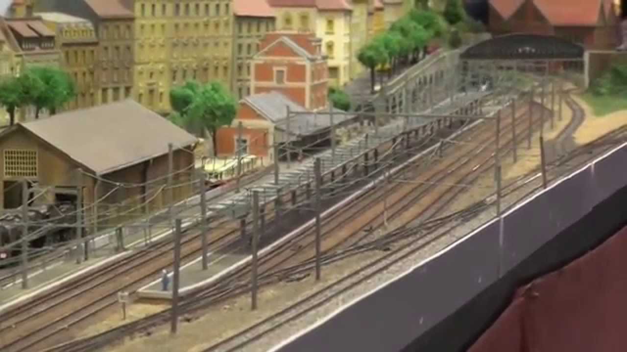 TGV Model spoorweg van FFMF Federation Francaise de Modelisme Ferroviaire