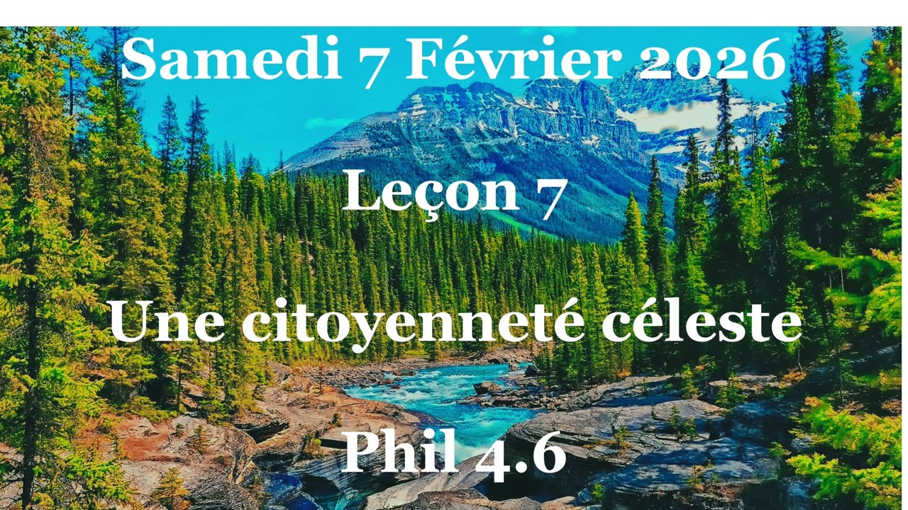 Leçon 7- Une citoyenneté céleste