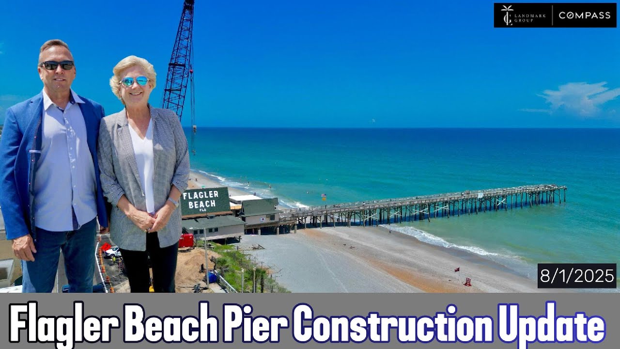 🚧 Flagler Beach Pier Construction Update  🌊