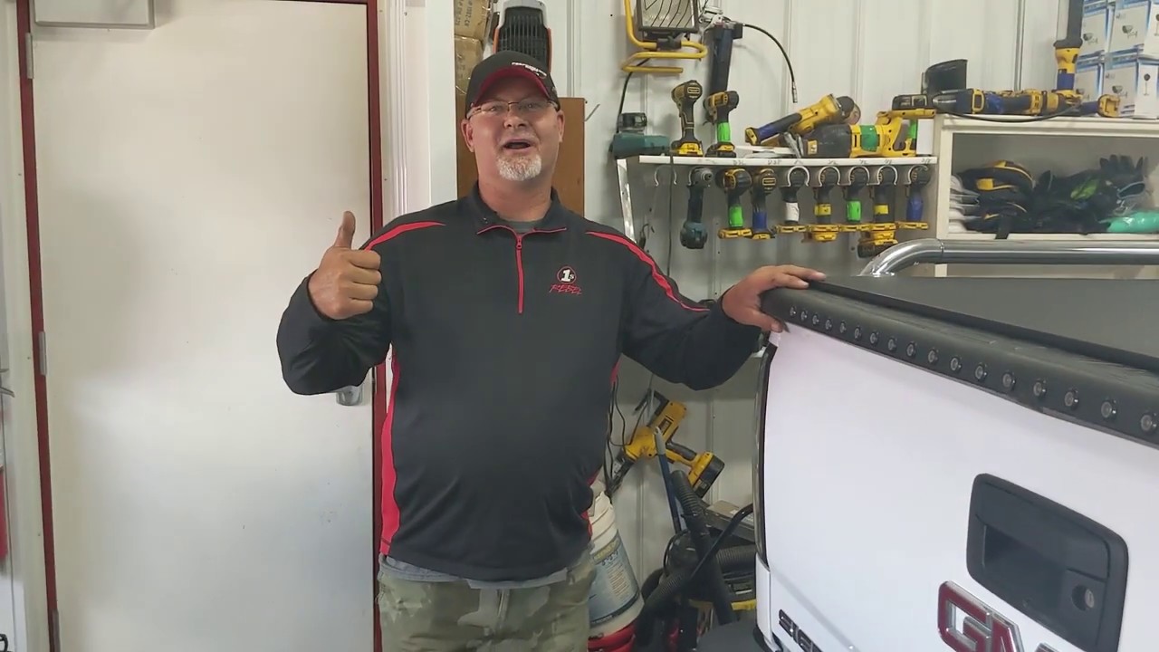 Installing Rock Tamer Mud Flaps on Pickup Truck - Towing Rock Guards