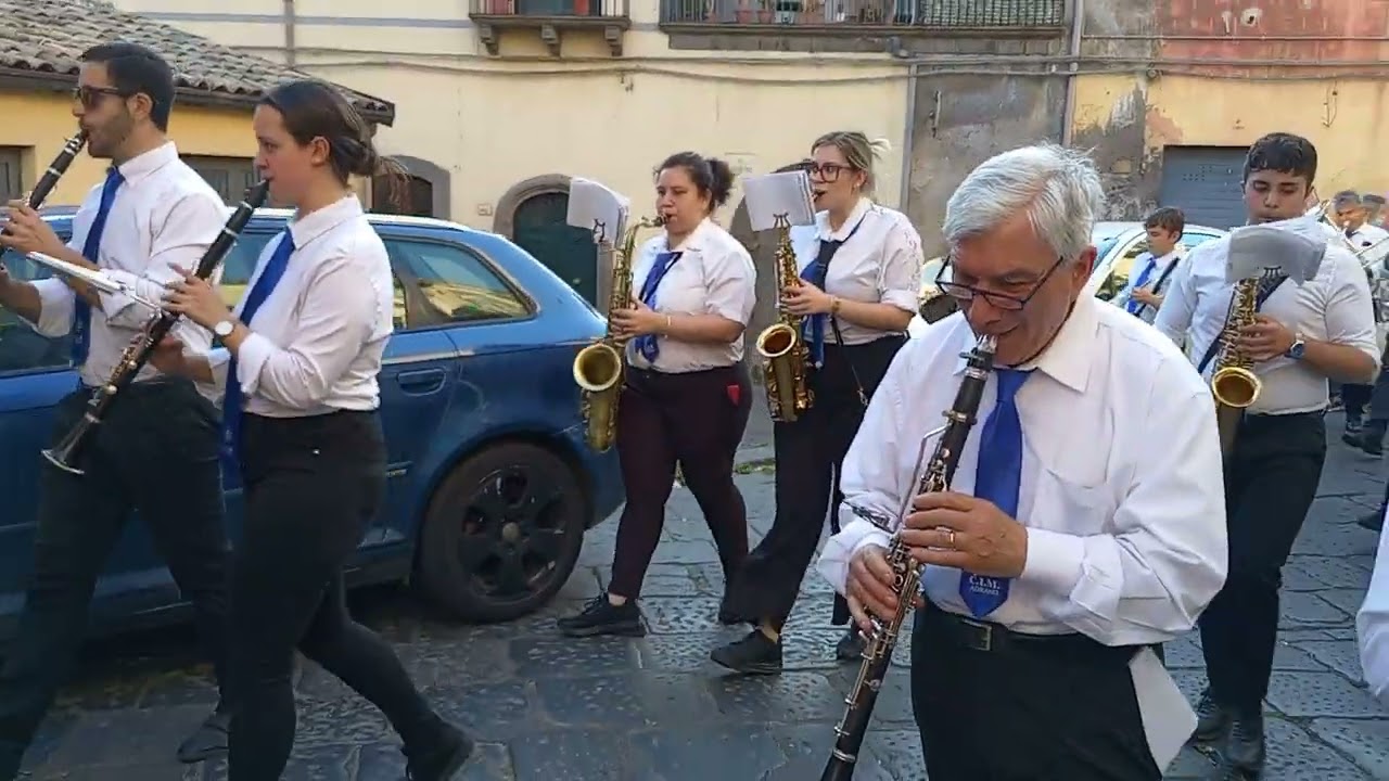 Corpo Bandistico C.i.m Adrano da maestro Alfredo Milazzo marcia Aquila 2022 🦅