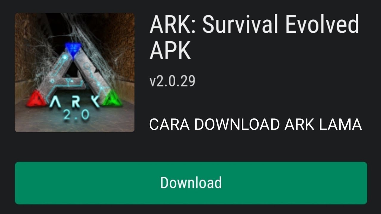 CARA DOWNLOAD ARK LAMA