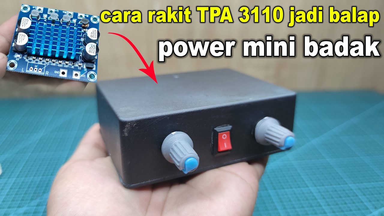 CARA MERAKIT POWER TPA 3110 JADI POWER BALAP
